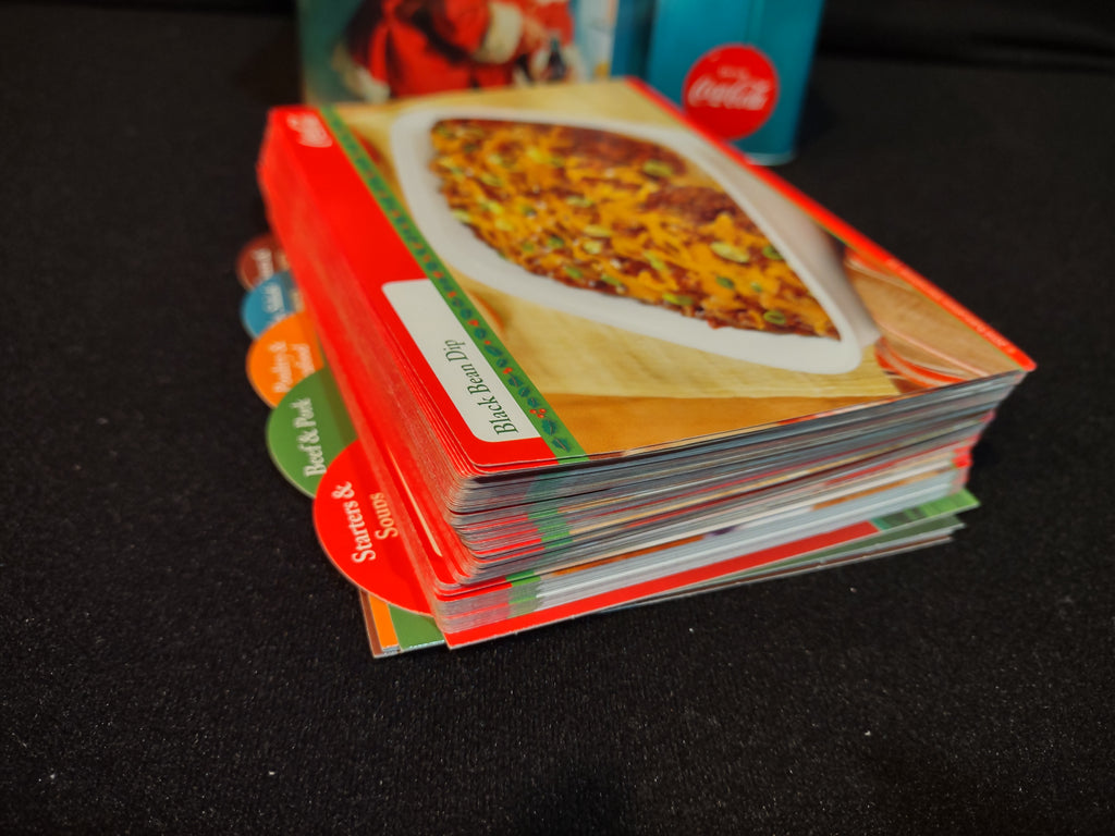 Vintage Cooking with Coca-Cola Recipe Box with Recipes (lot 5418)