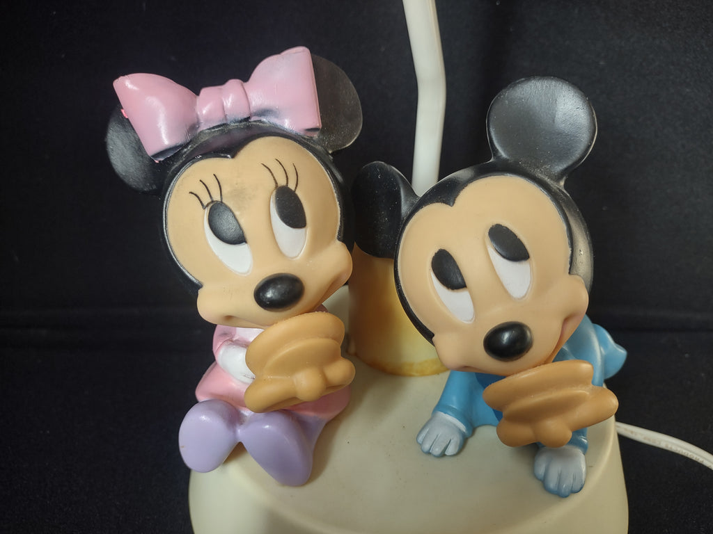 Disney Minnie Mouse Nursery Lamp with Night Light (lot 2493c)