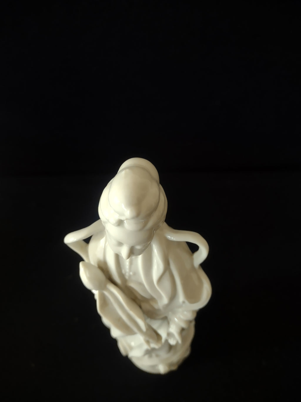 Homco Porcelain Asian Figurine Kwan Yin Compassion Mercy Kindness (Lot 3551)
