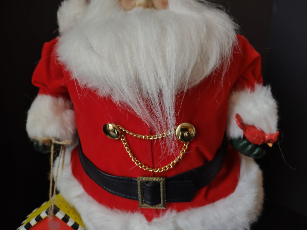 Christmas House of Lloyd all American Santa Claus 18" (lot1375)
