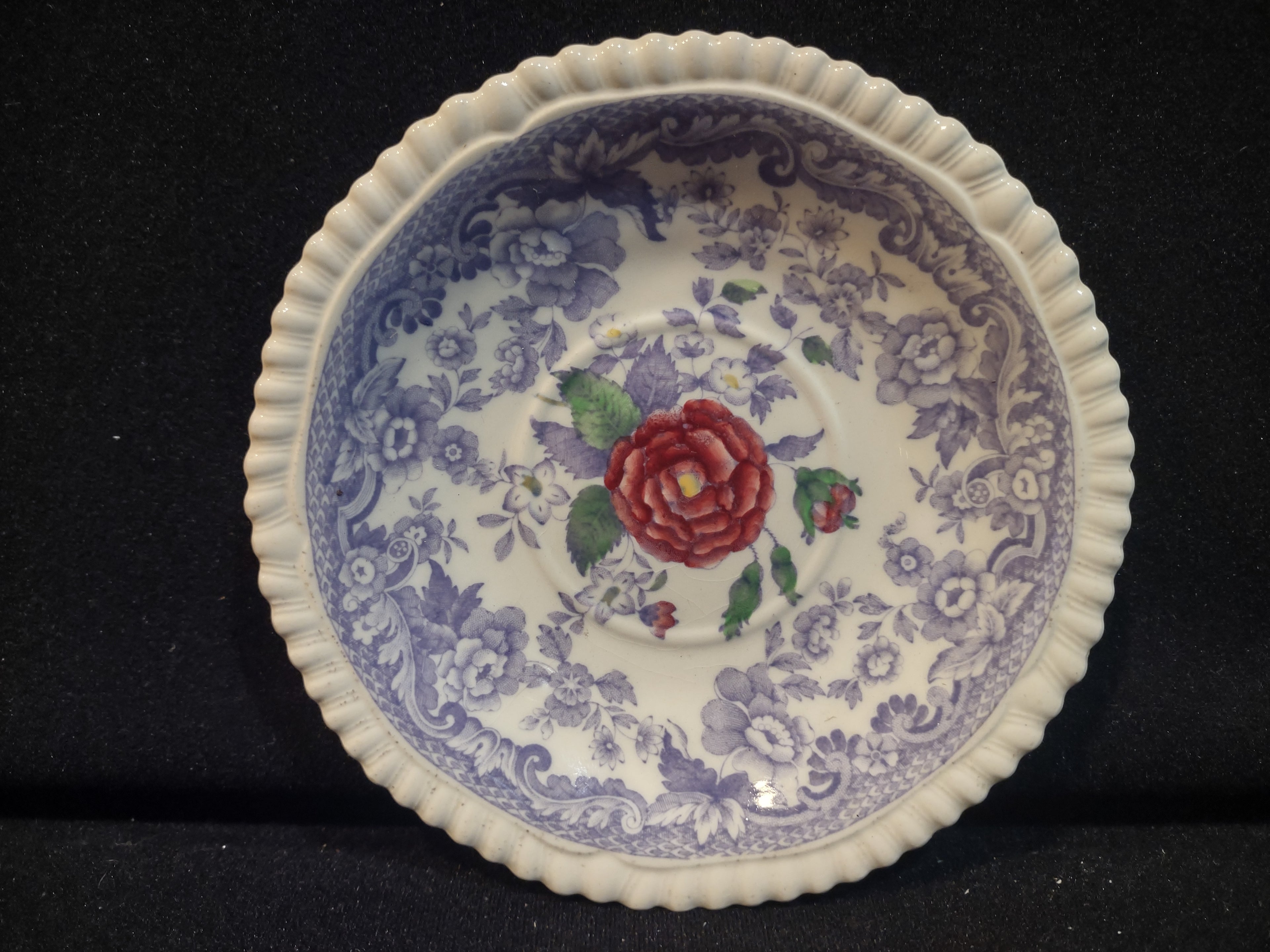 Vintage Copeland Spode Ironstone Mayflower Saucer English Countryside (lot 5709)