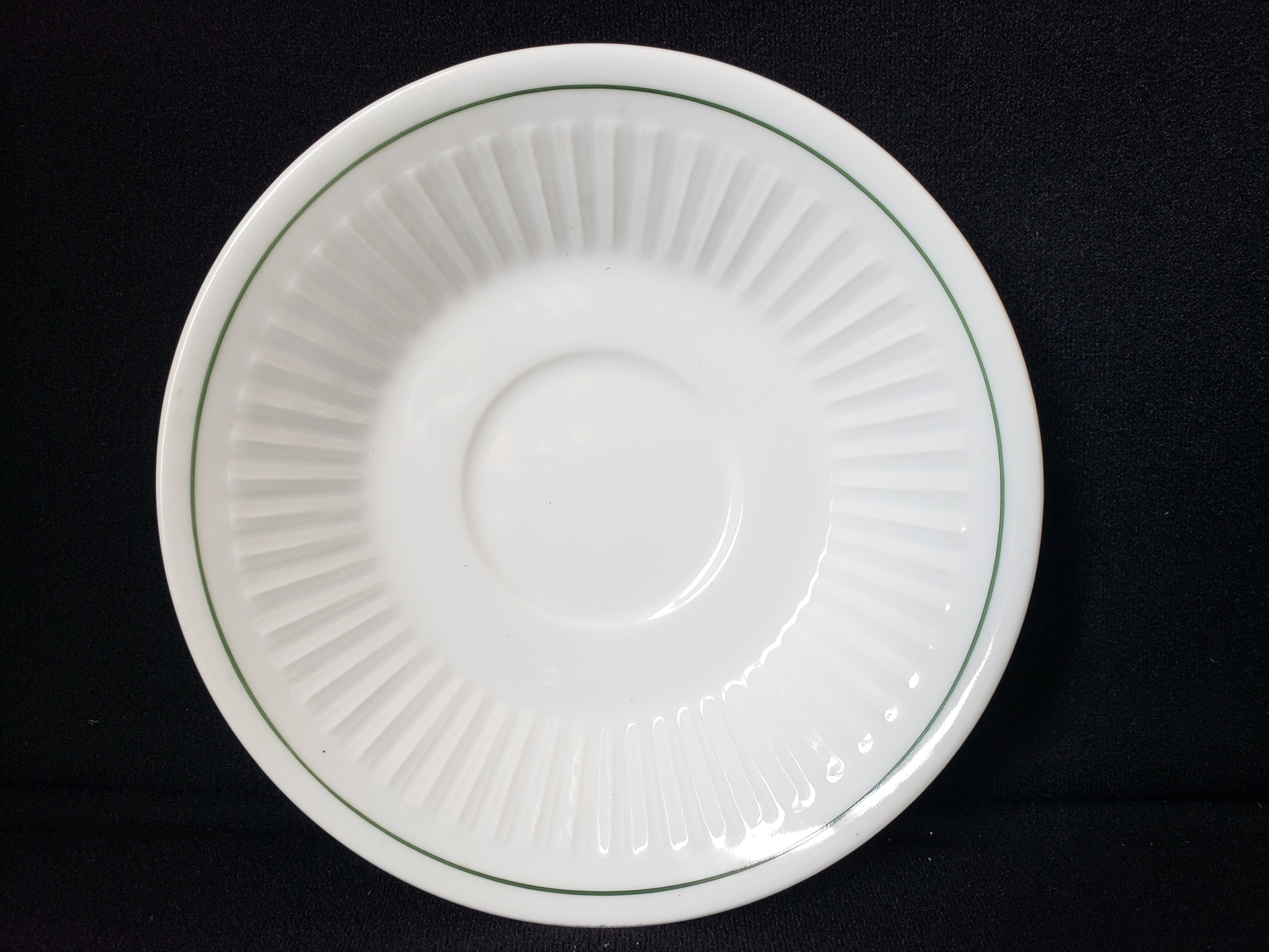 Vintage Royal Worcester Saucer ONLY Shelton Orchard 5-3/4" (lot 2093)