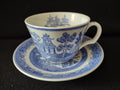 Spode Blue & White Room Teacup Rome Vintage English Transferware (lot 5844)