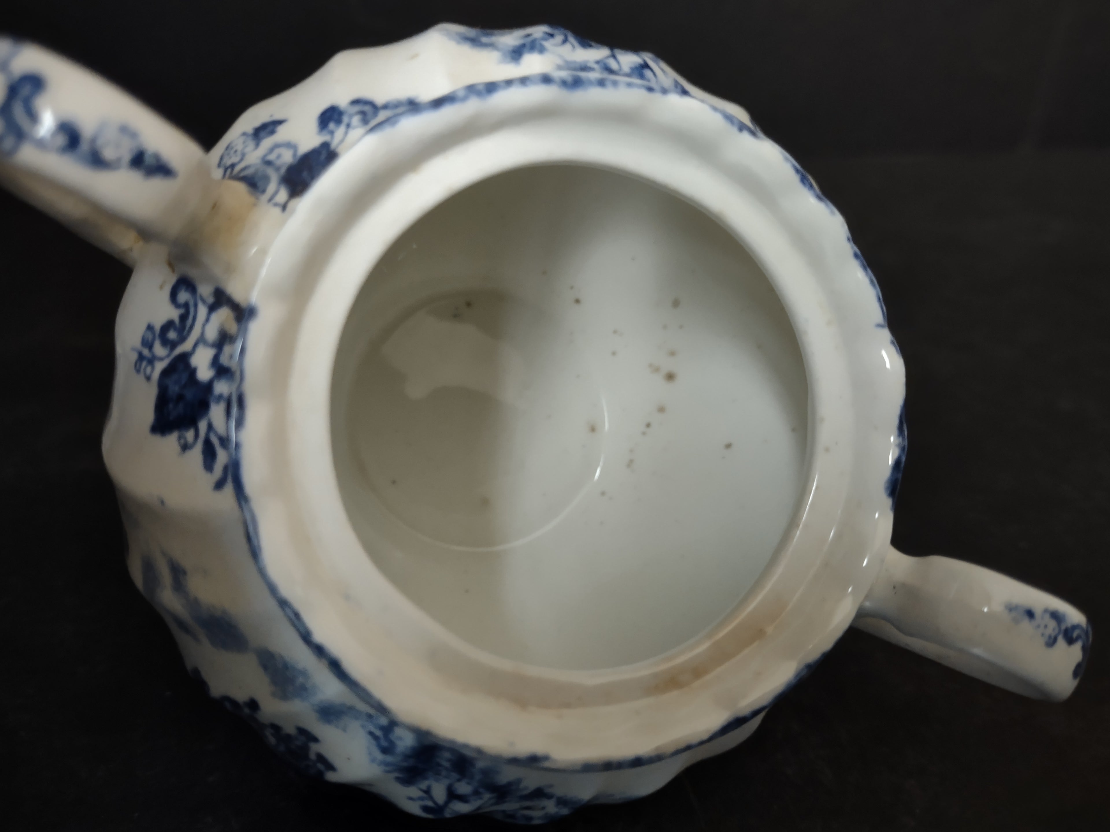 Vintage Ironstone Coaching Scenes Johnson Bros Small Sugar Bowl (lot 5563)