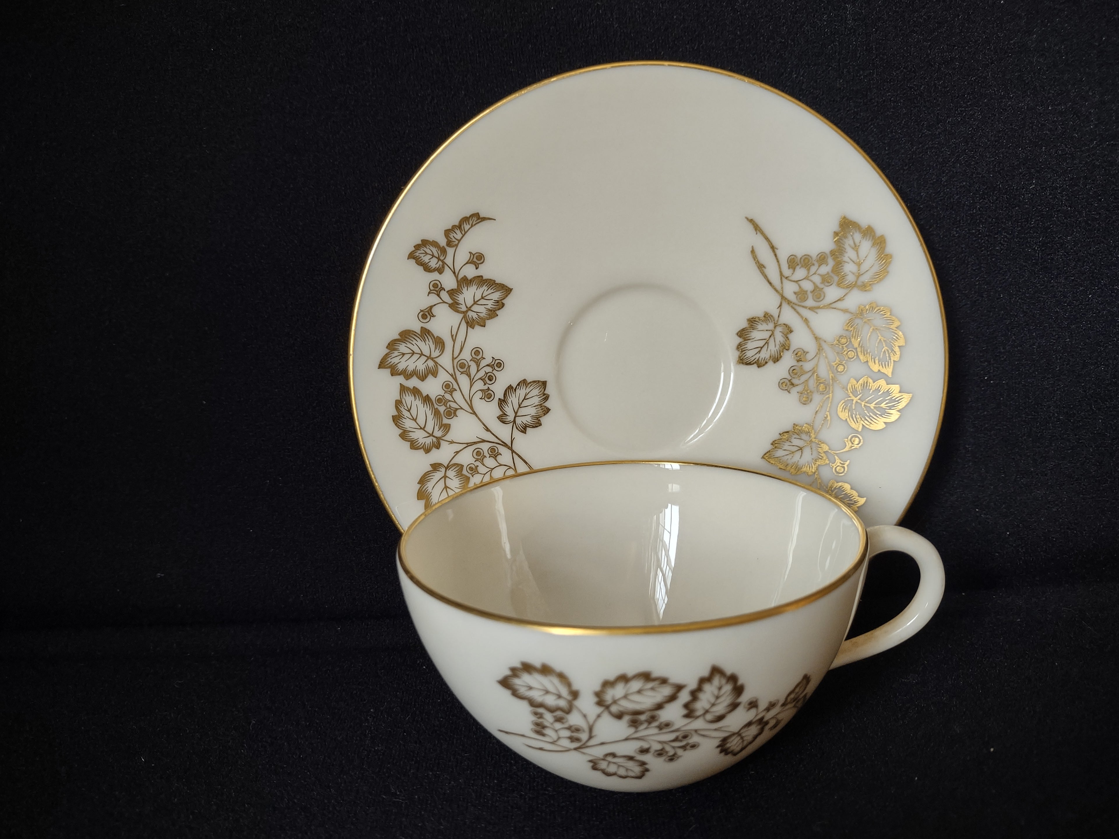 Vintage Lenox Celeste T-426 Tea Cup with Saucer (lot 1897)