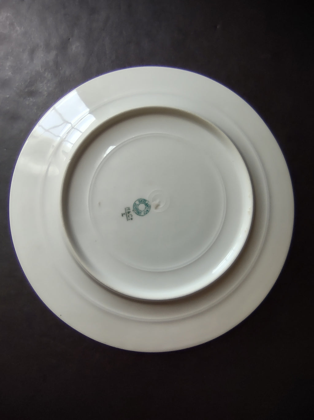 Depose Haviland Limoges Pink Brown Cornflower Luncheon /Salad Plate (lot 968)