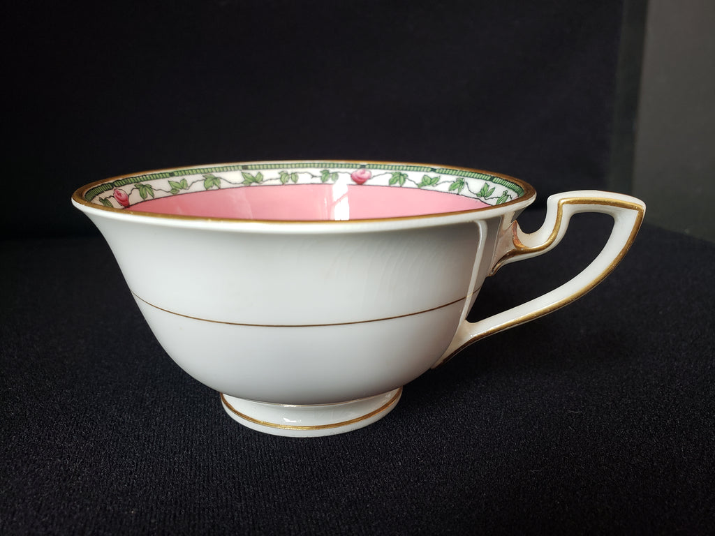 Vintage Royal Worcester Reizenstein Sons Pink Rose Tea Cup ONLY (lot 2055)
