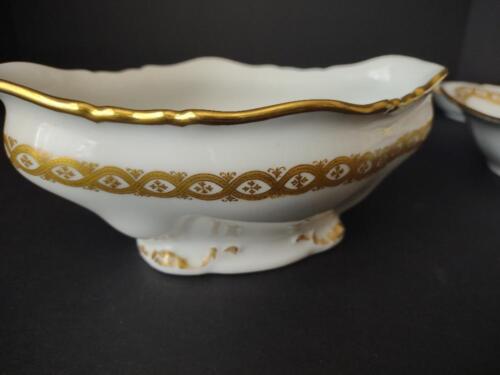 lot 770 Wm. Guerin for M. Green Gold Trim Serving Bowls