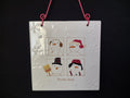 Hallmark Christmas Wall Hanging Trivet Snowman Frosty Days (lot 1694)