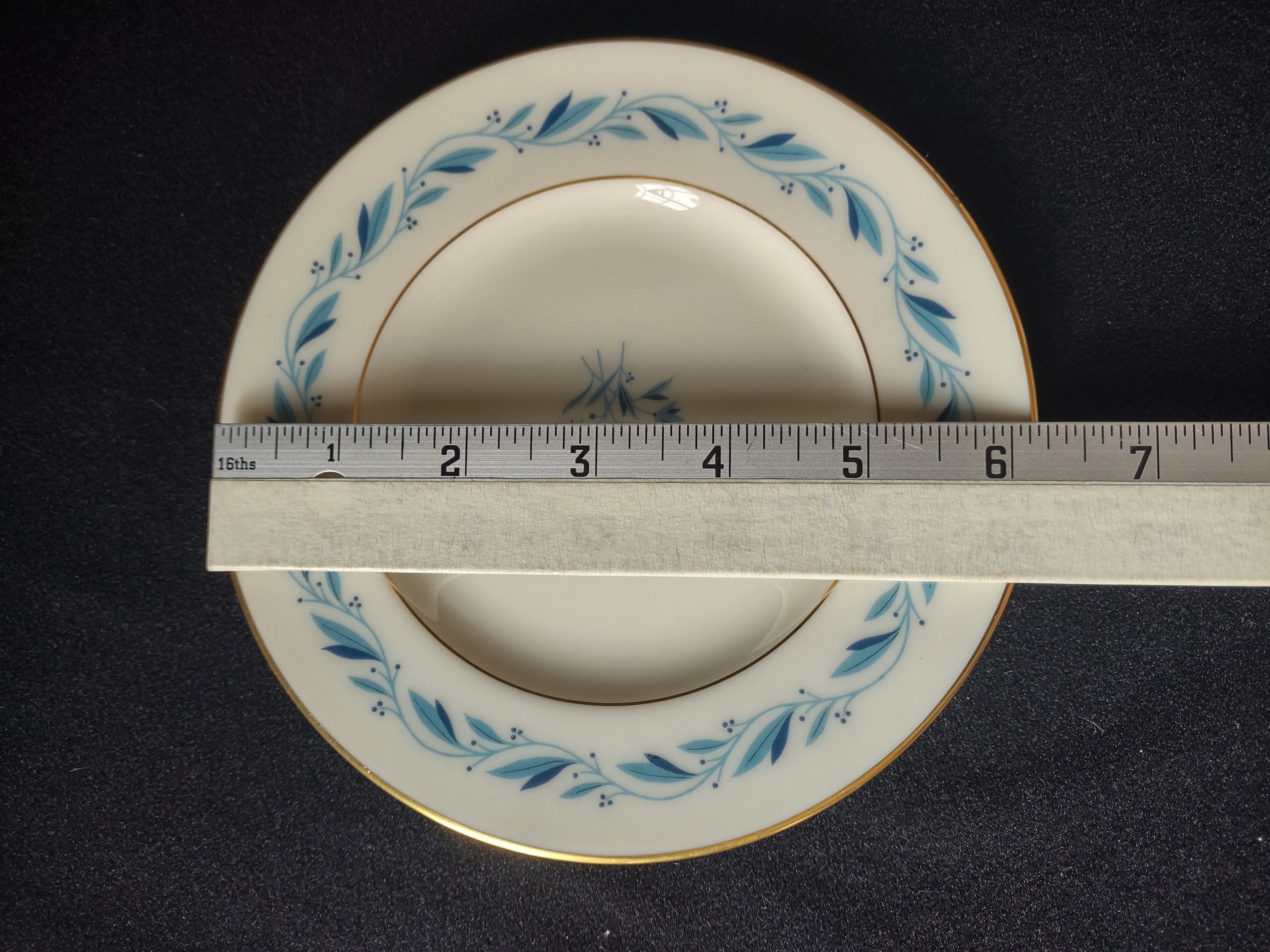 Vintage Lenox Cup Liner ONLY Blue Ridge Gold Stamp (lot 1789)