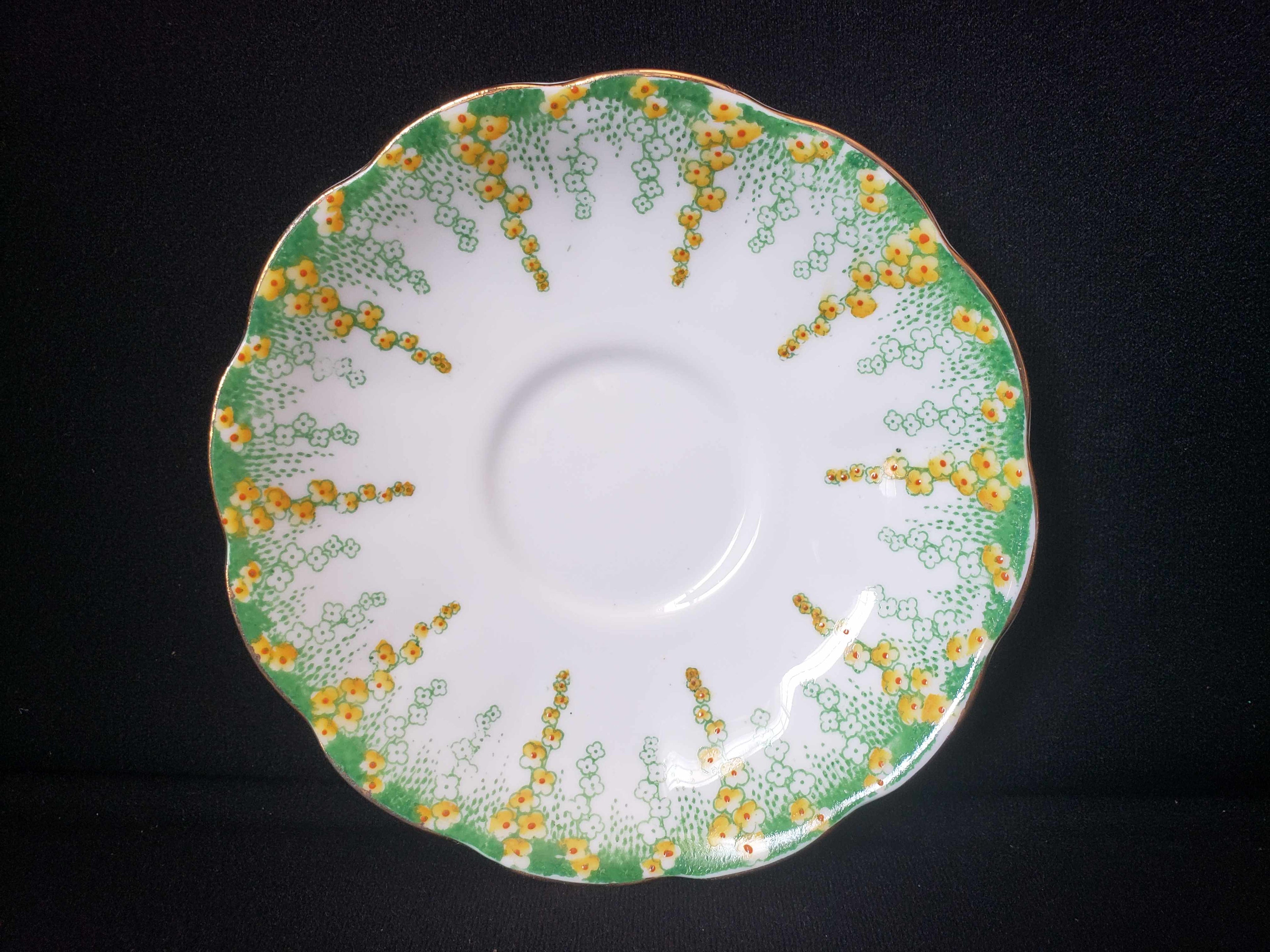 Vintage Royal Albert Crown April Showers China Saucer ONLY (2009)