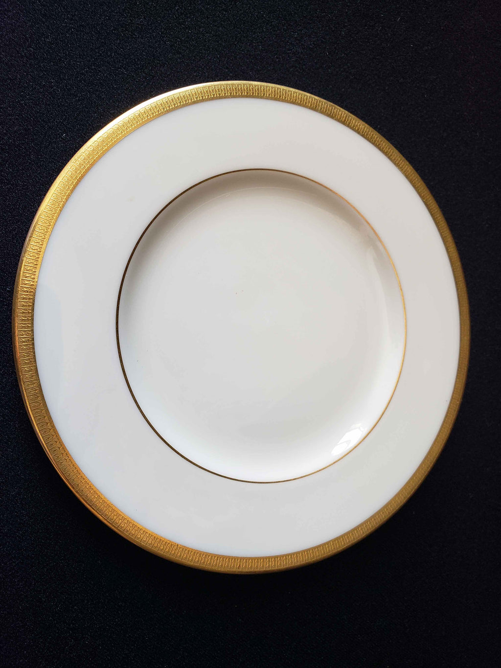 Vintage Lenox Tuxedo J-33 Bread or Dessert Plate 6-3/8"(lot 1968)