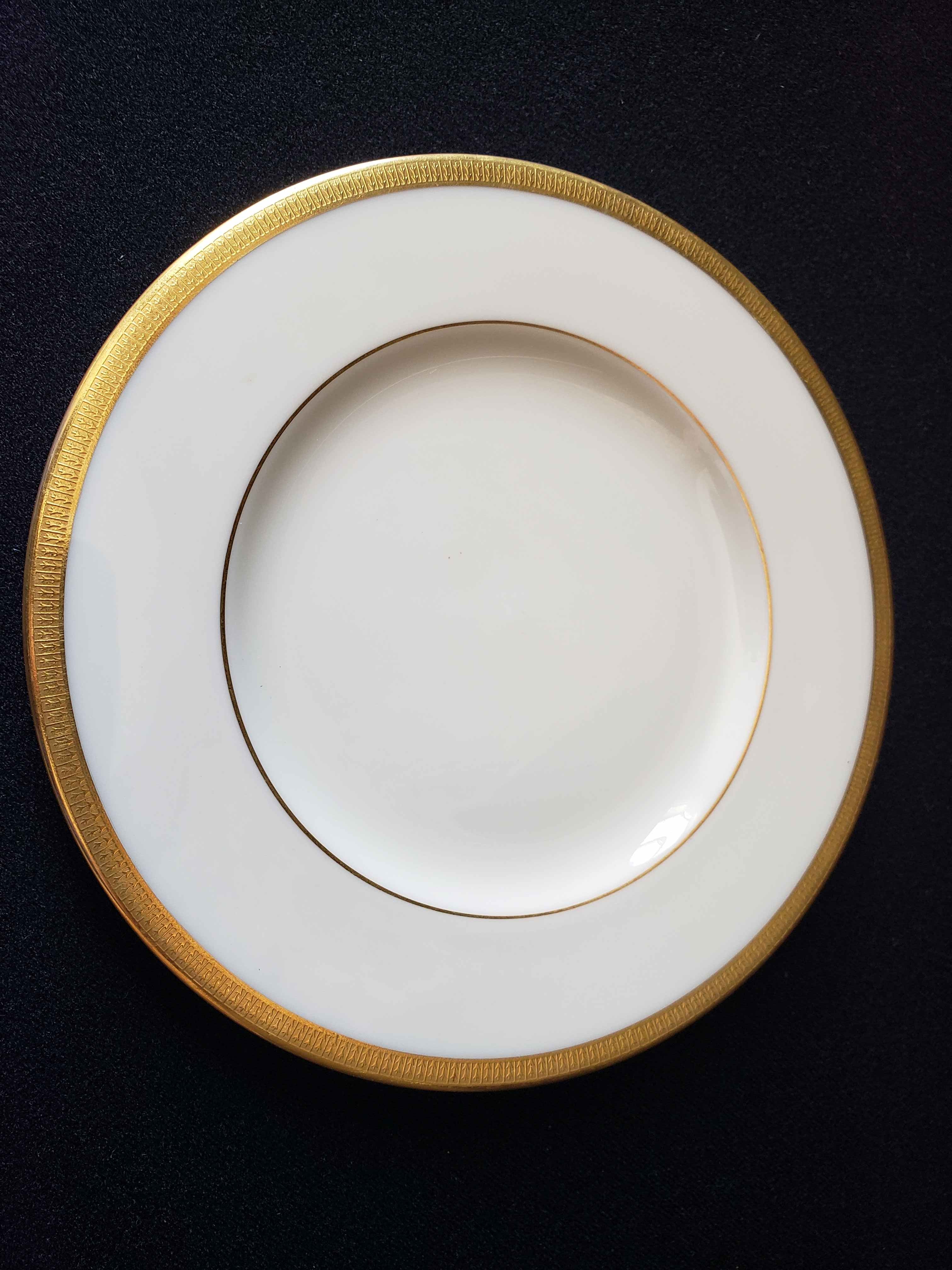 Vintage Lenox Tuxedo J-33 Bread or Dessert Plate 6-3/8"(lot 1968)