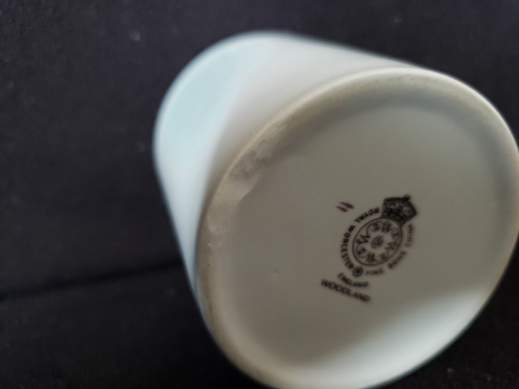 Vintage Royal Worcester Woodland Demitasse Cup ONLY (lot 2097)