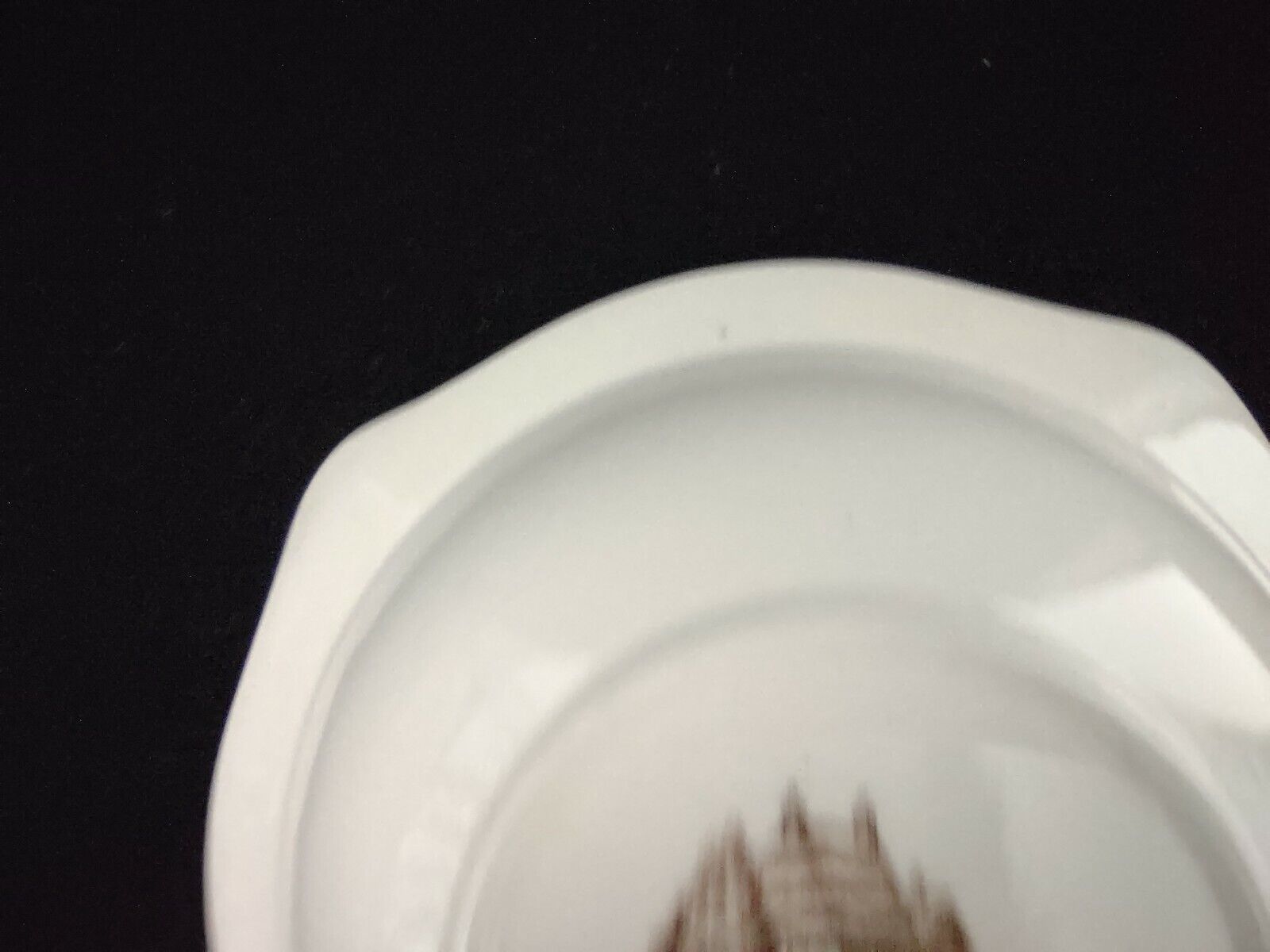 Vintage Johnson Bros Olde English Countryside Serving Bowl Brown (lot 5527)