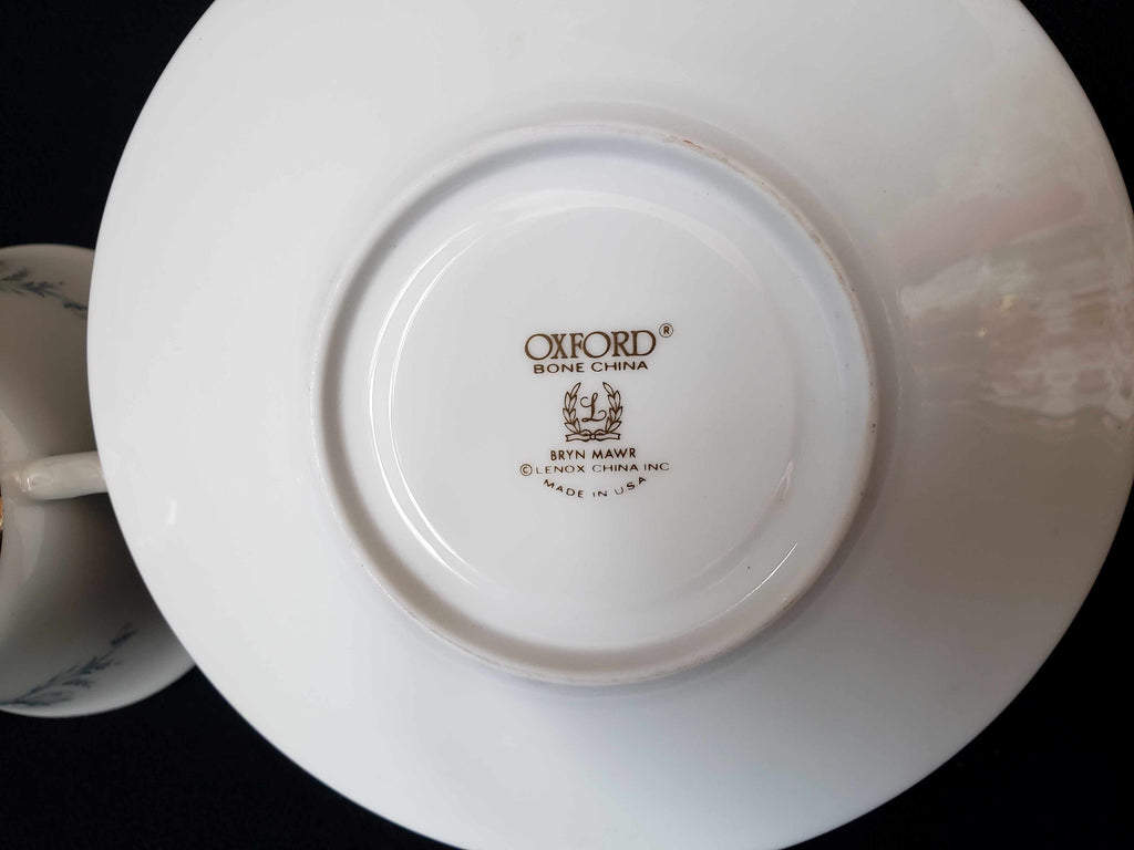 Vintage Lenox Bryn Mawr Tea Cup with Saucer (lot 1929)