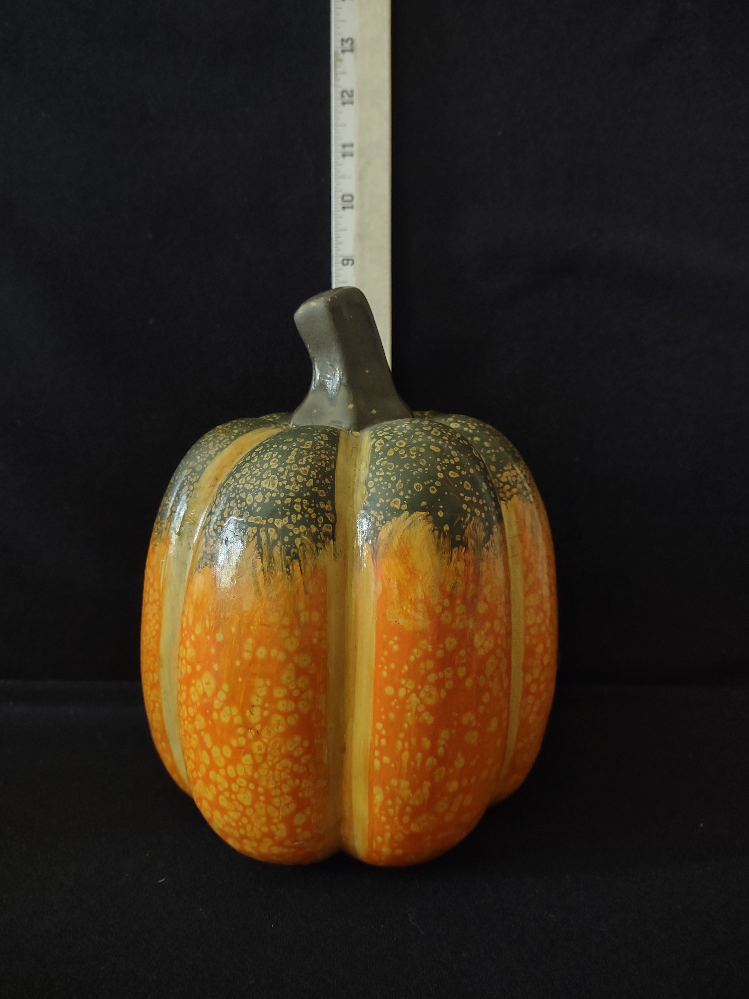 Thanksgiving/Harvest Ceramic Pumpkin (Lot 3117)