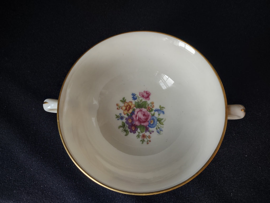 Vintage Lenox Rose Boullion Two-Handle Cup ONLY (lot 1826)