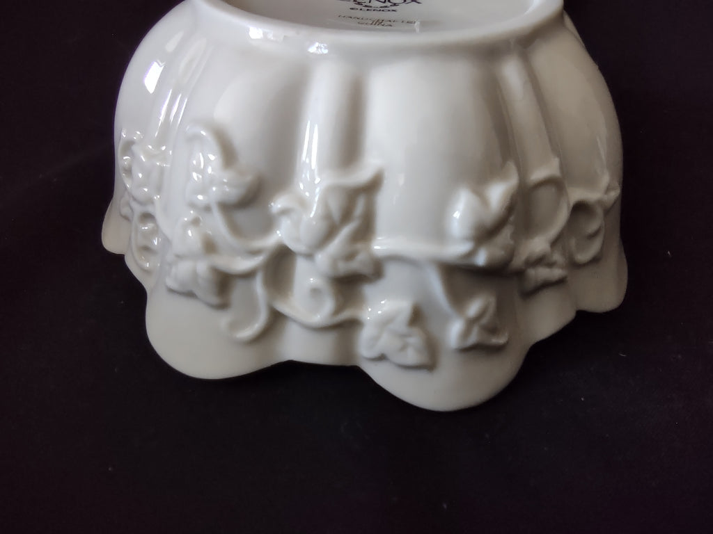 Vintage Lenox Small Serving Round Bowl Grape Leaves Design (lot 1988)