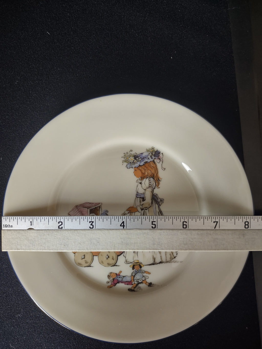 Vintage Lenox Special Dessert or Salad Plate Little Girl (lot 1858)
