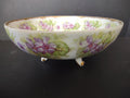 Elite Works Limoges French Shabby Cottage Chic Footed Bowl (lot 1128)