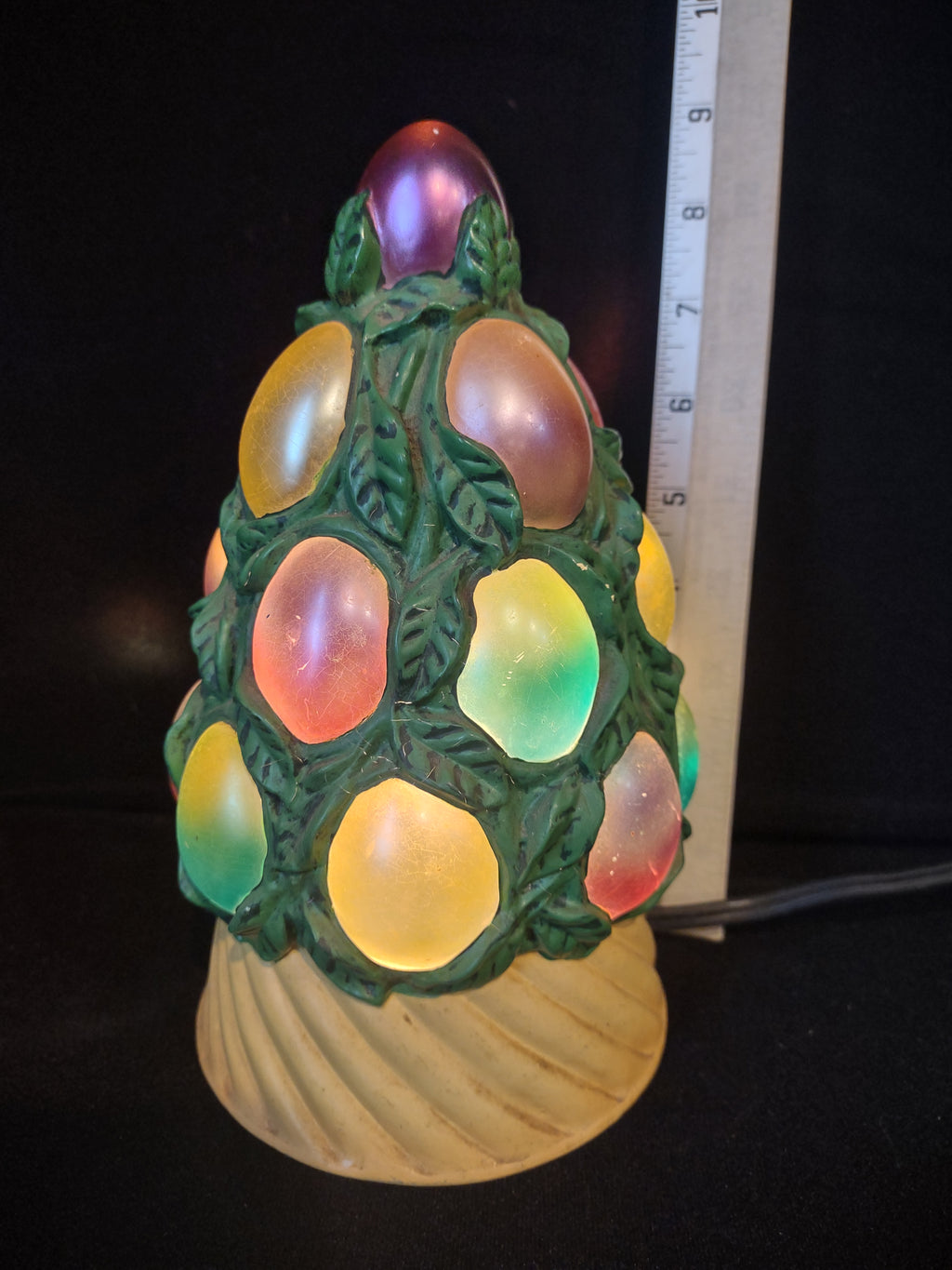 Vintage Easter Egg Tree Lamp (lot 2505j)