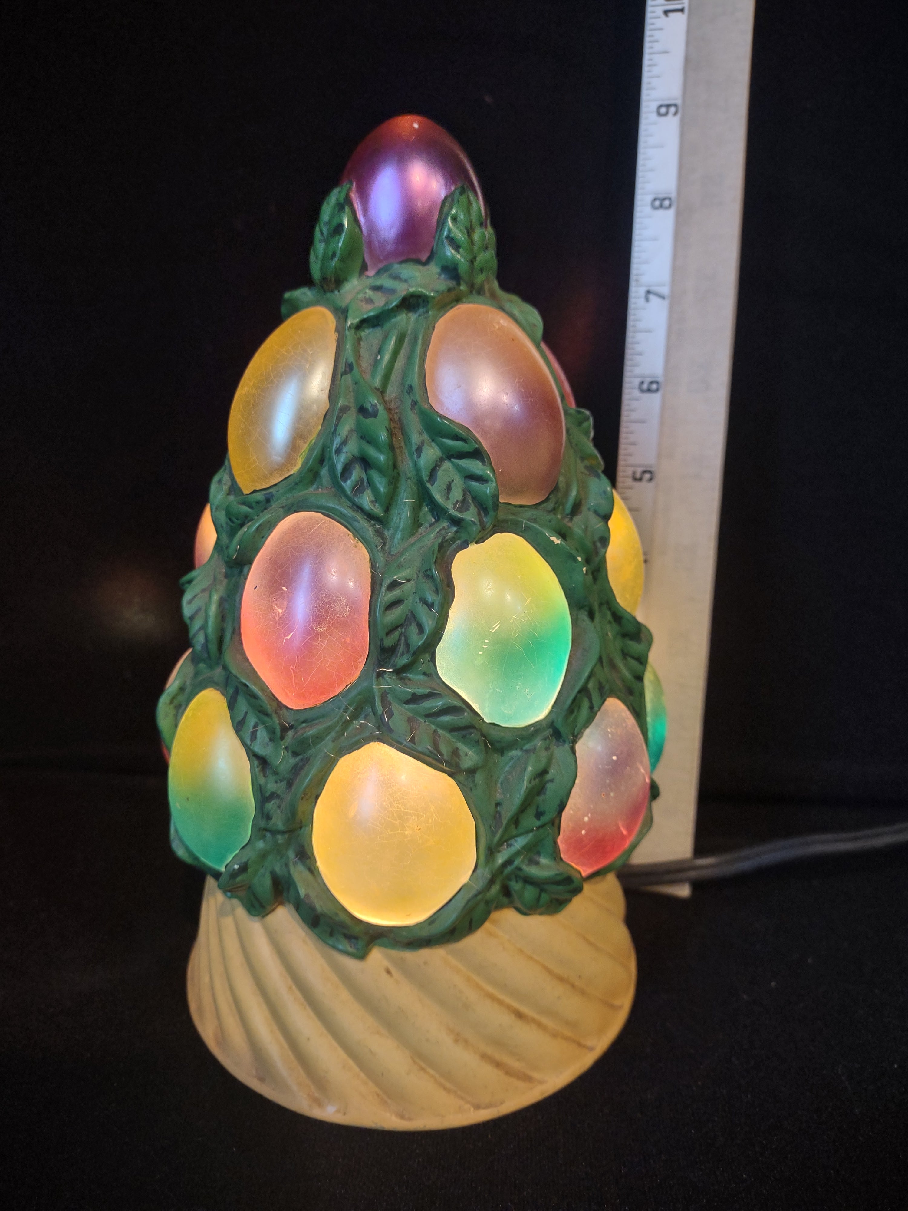 Vintage Easter Egg Tree Lamp (lot 2505j)