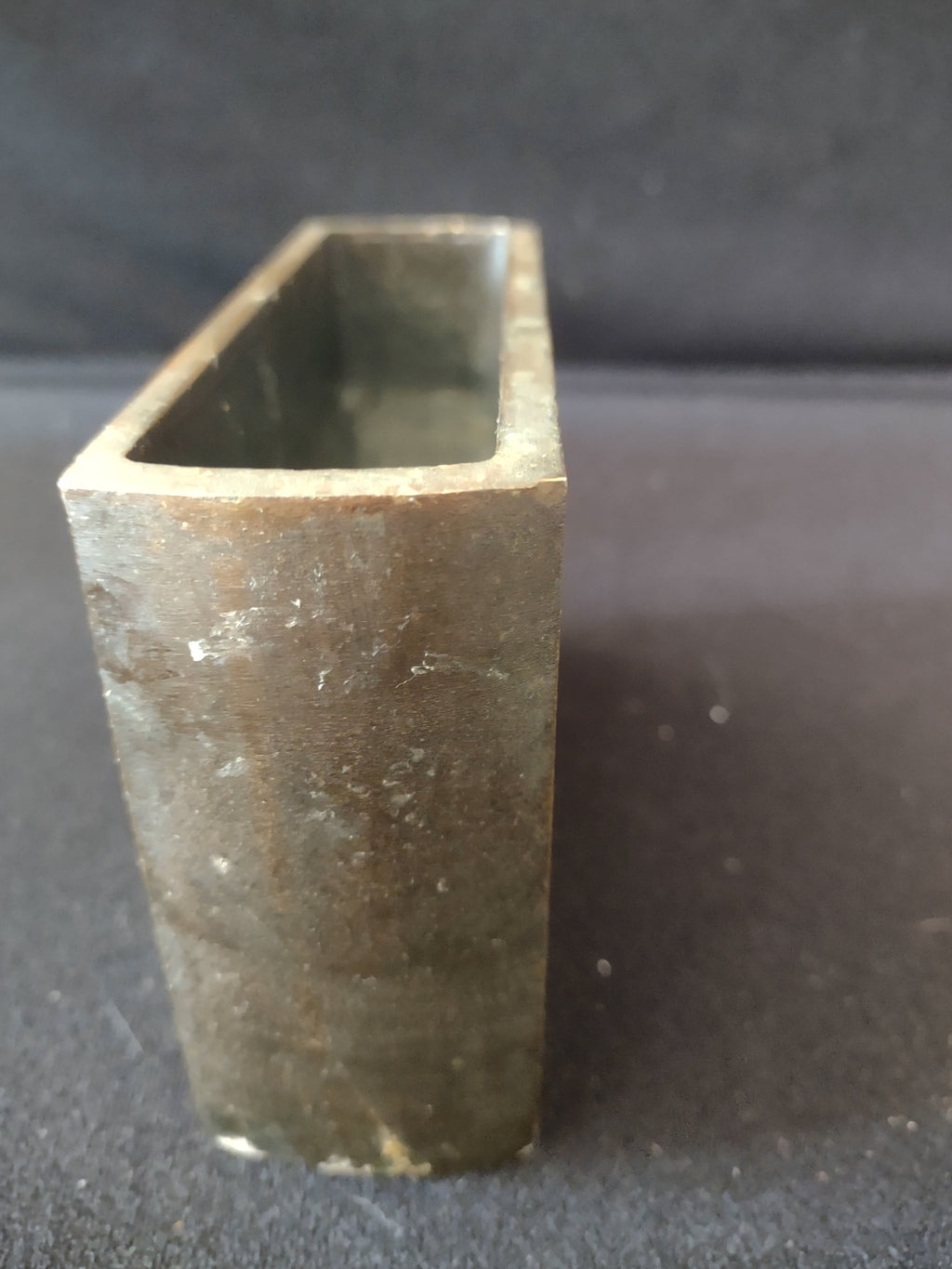 Vintage Easter European Bronze Pencil Holder/Desk Accessory (Lot 3253)