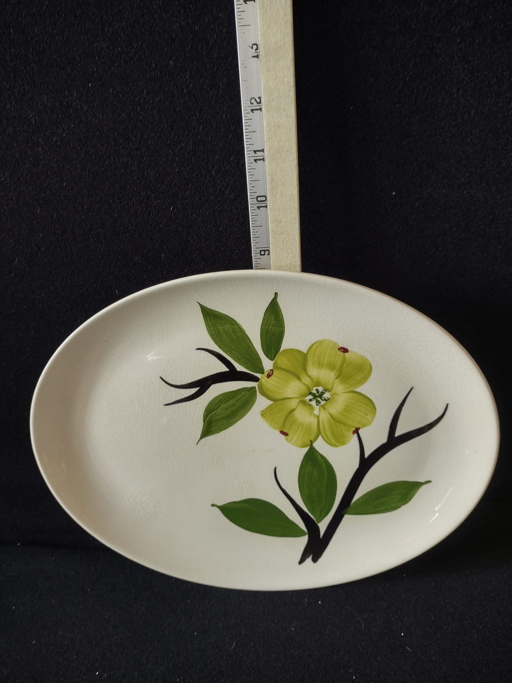 Vintage Dixie Dogwood 11" Serving Platter (Lot 4299)