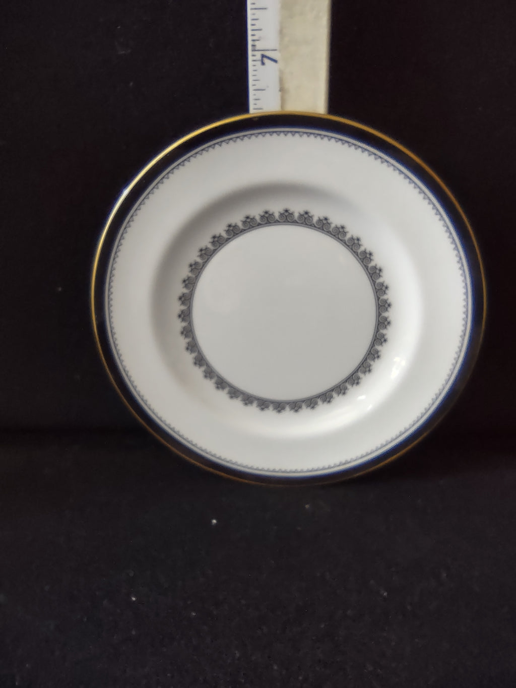 Vintage Spode Bread Butter Plate Bone China Camelot Gold Trim (Lot 5739)