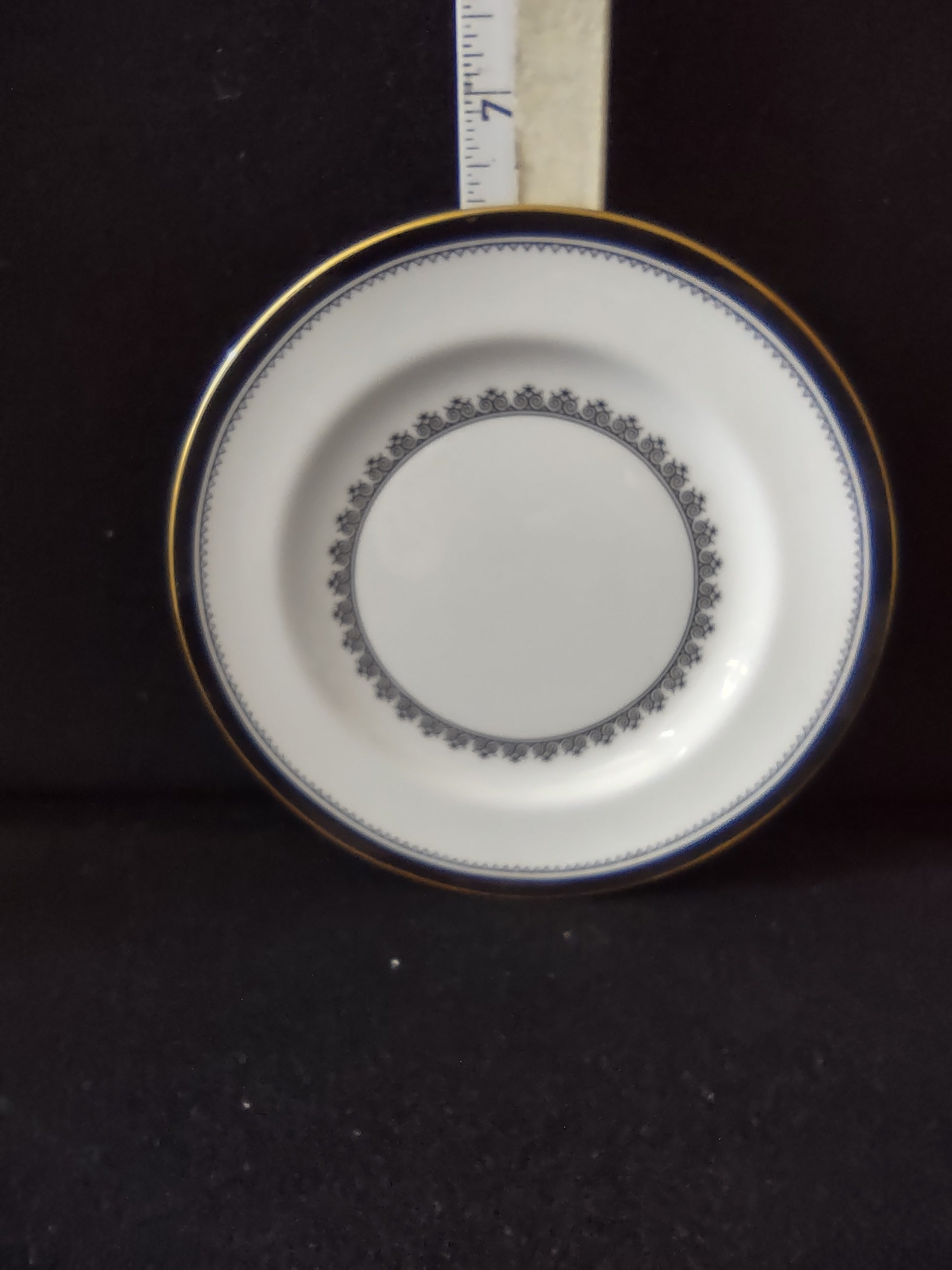 Vintage Spode Bread Butter Plate Bone China Camelot Gold Trim (Lot 5739)