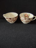 Vintage Johnson Brothers Teacup Windsor Ware Harvest Fruit Set Of 2 (Lot 5656)