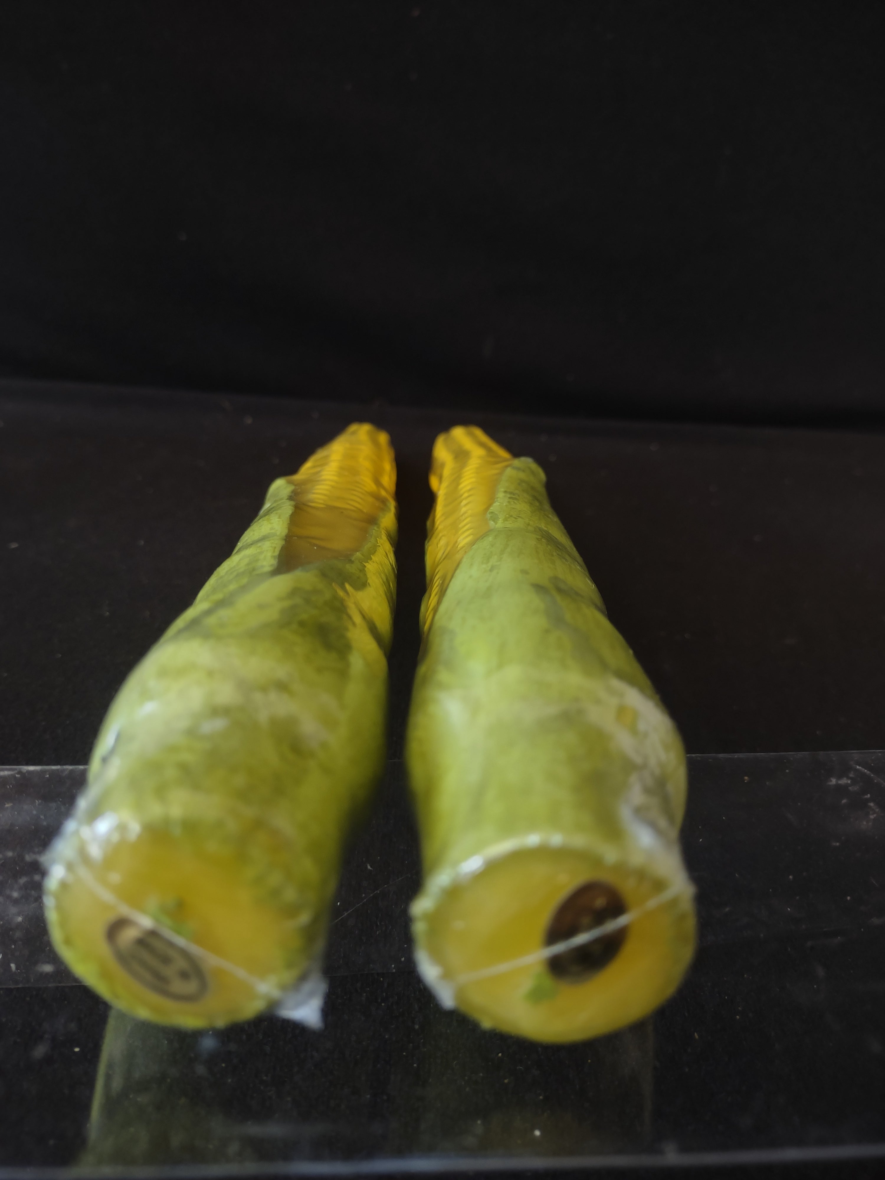 Thanksgiving/Halloween/Fall 12" Corn In Husk Taper Candles (Lot 3413)