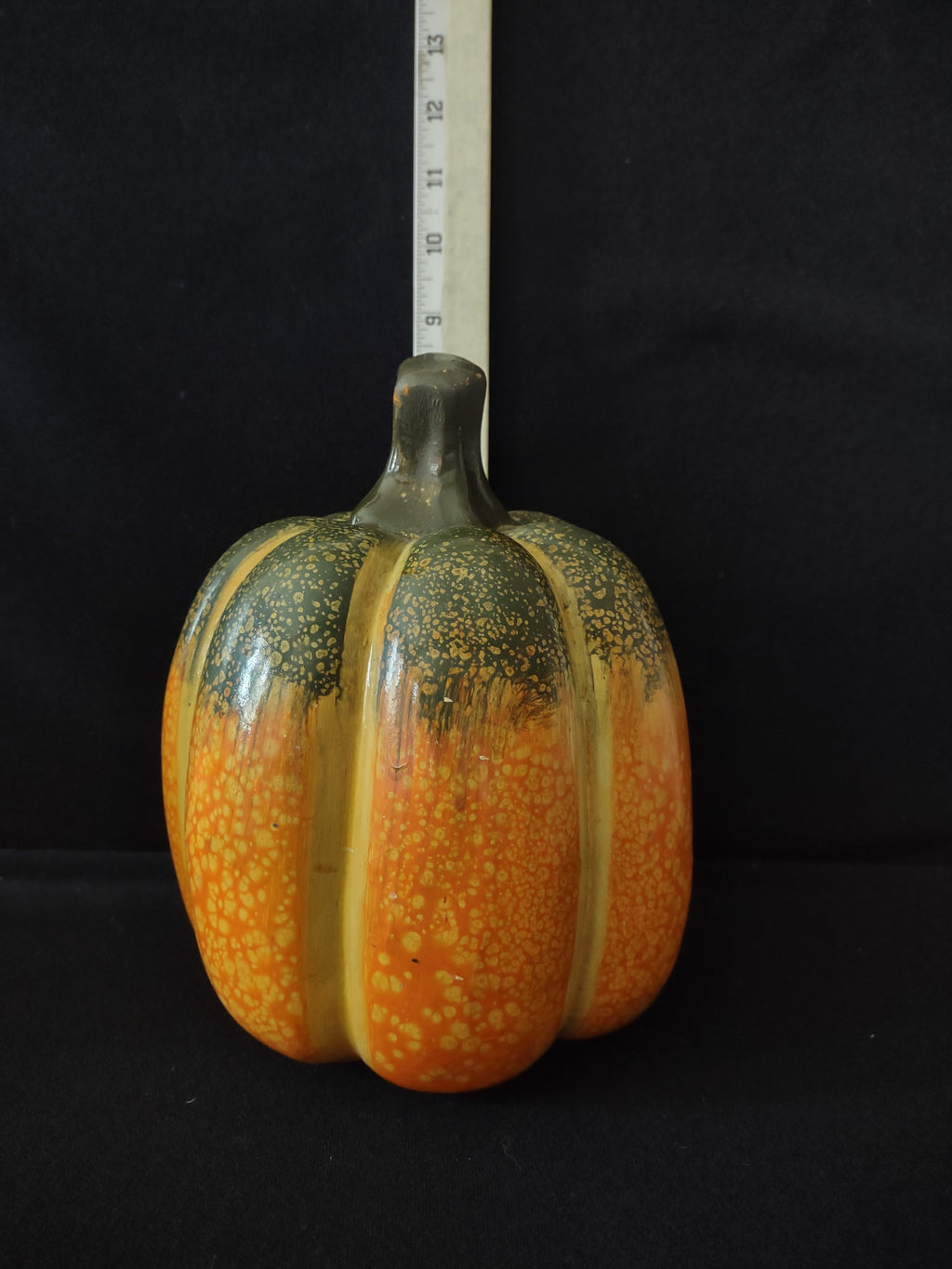 Thanksgiving/Harvest Ceramic Pumpkin (Lot 3117)