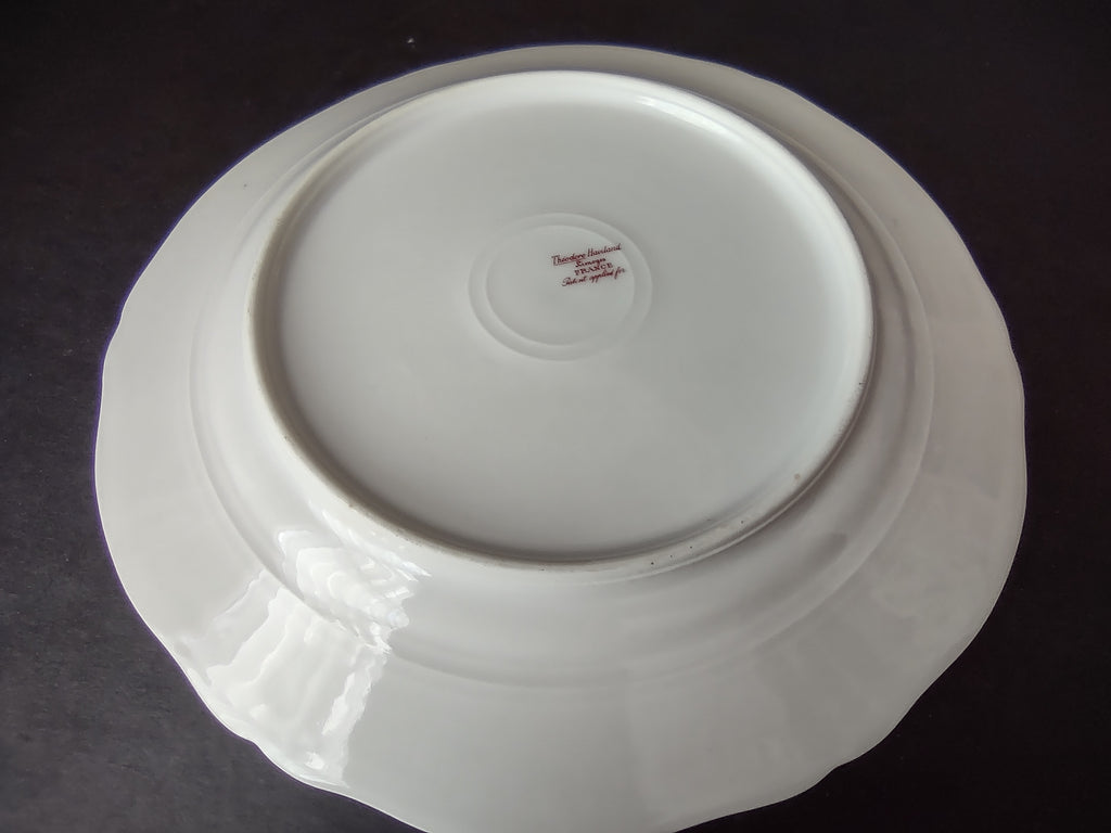 Haviland Limoges Dessert/Salad Roses Floral French Chic (lot 996)