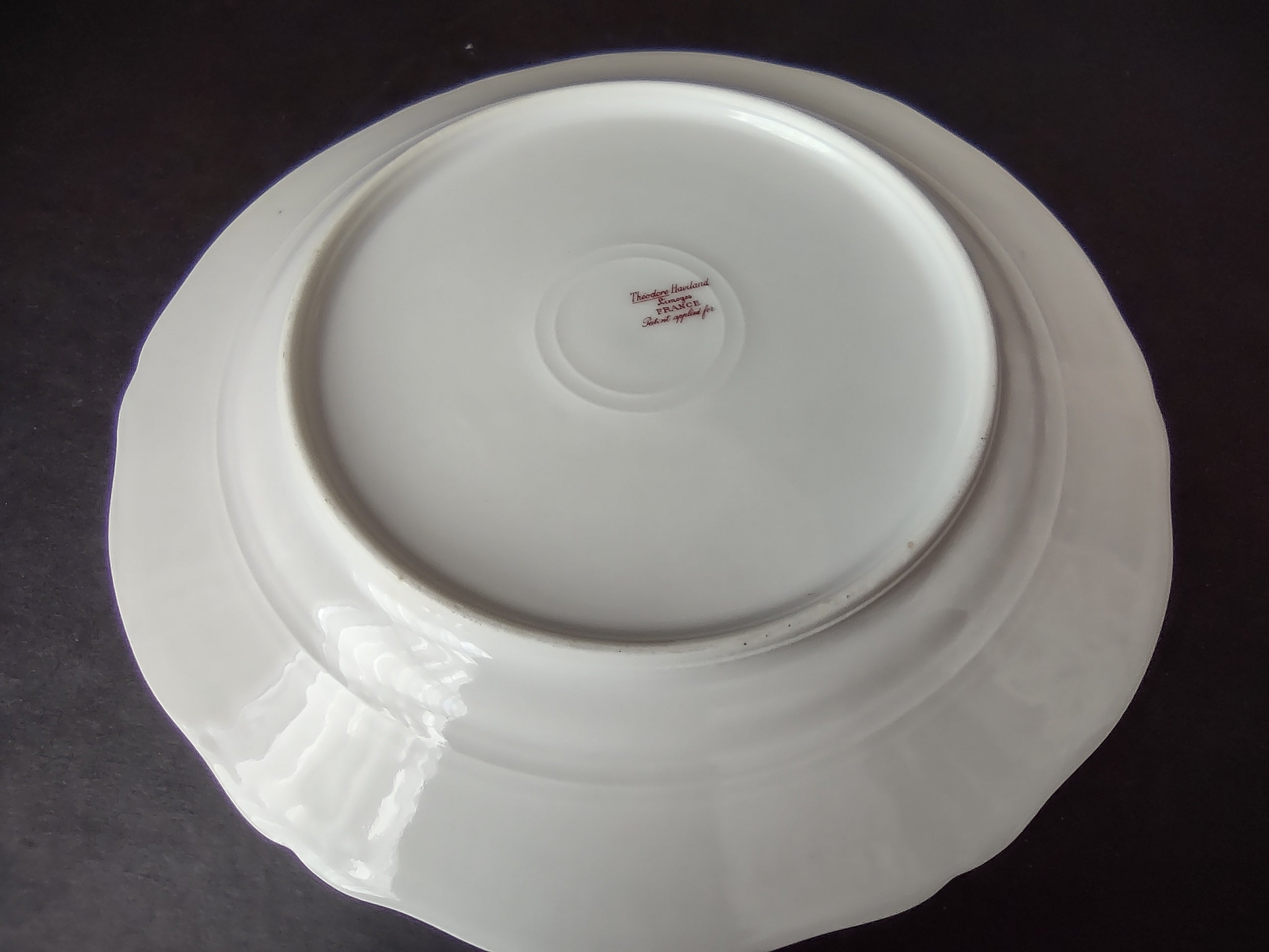Haviland Limoges Dessert/Salad Roses Floral French Chic (lot 996)