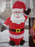 Vintage Christmas 4 Ft Inflatable Sitting Santa Illuminated (lot 3396)