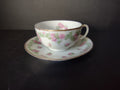 JP France Porcelain for T.G. Evans Tea Cup and Saucer Rose Garland (lot 833)