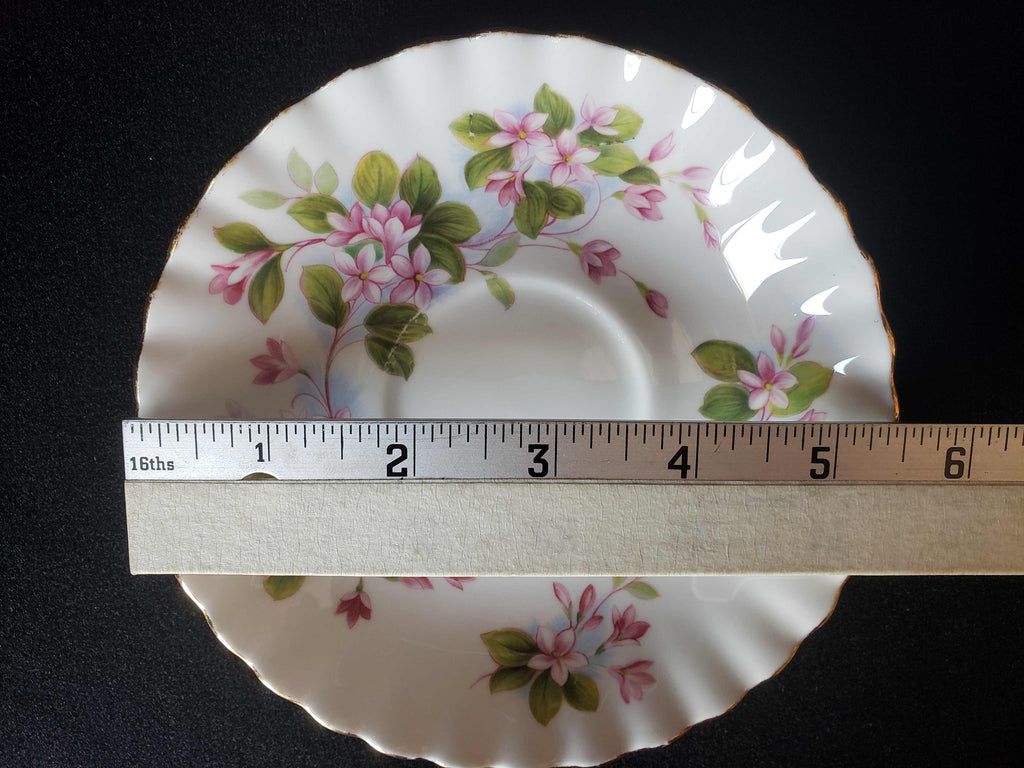 Vintage Royal Albert Bone China Mayflower Saucer ONLY (lot 2010)