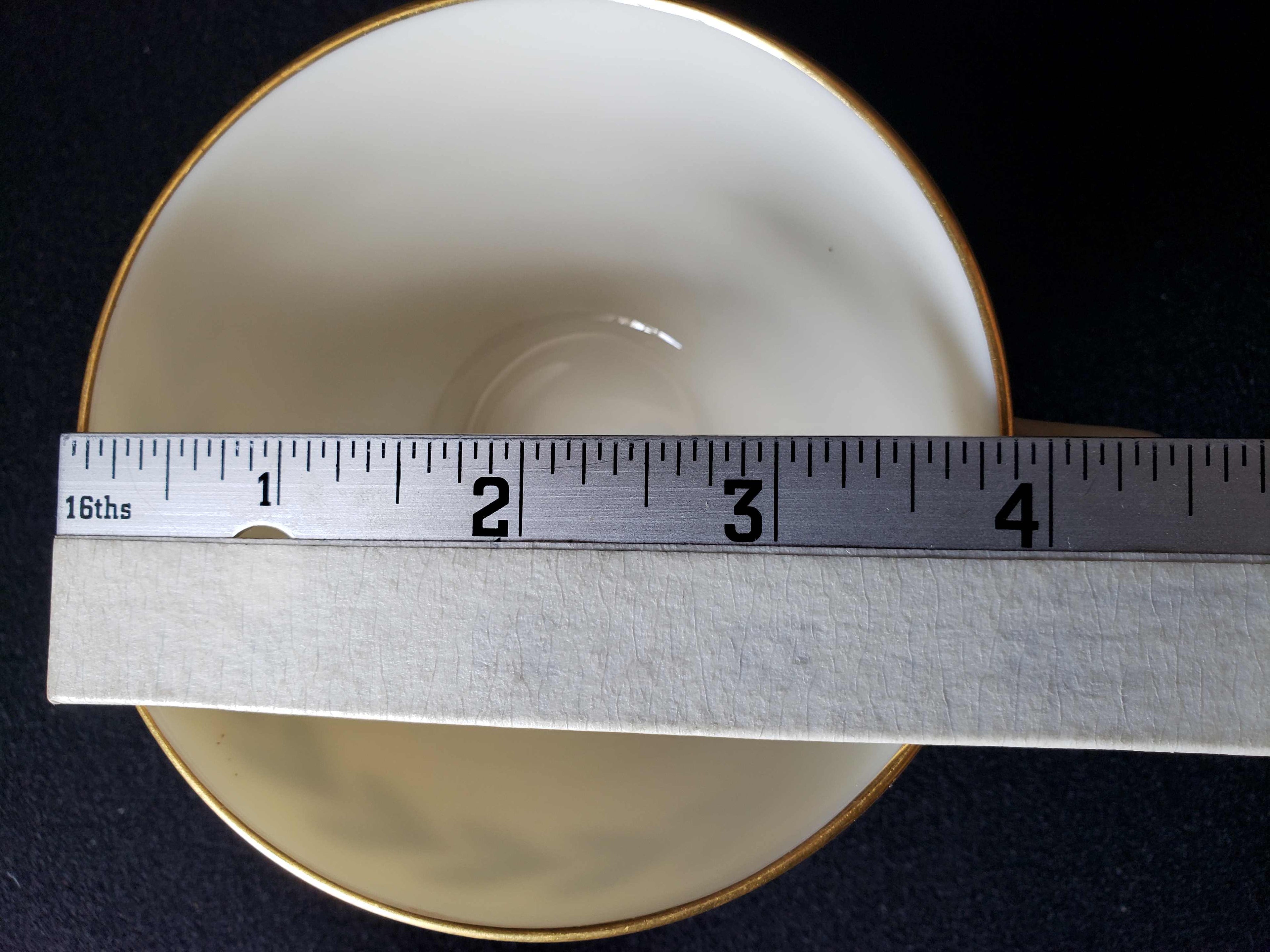 Vintage Lenox Athenia X-421 Tea Cup with Saucer (lot 1928)