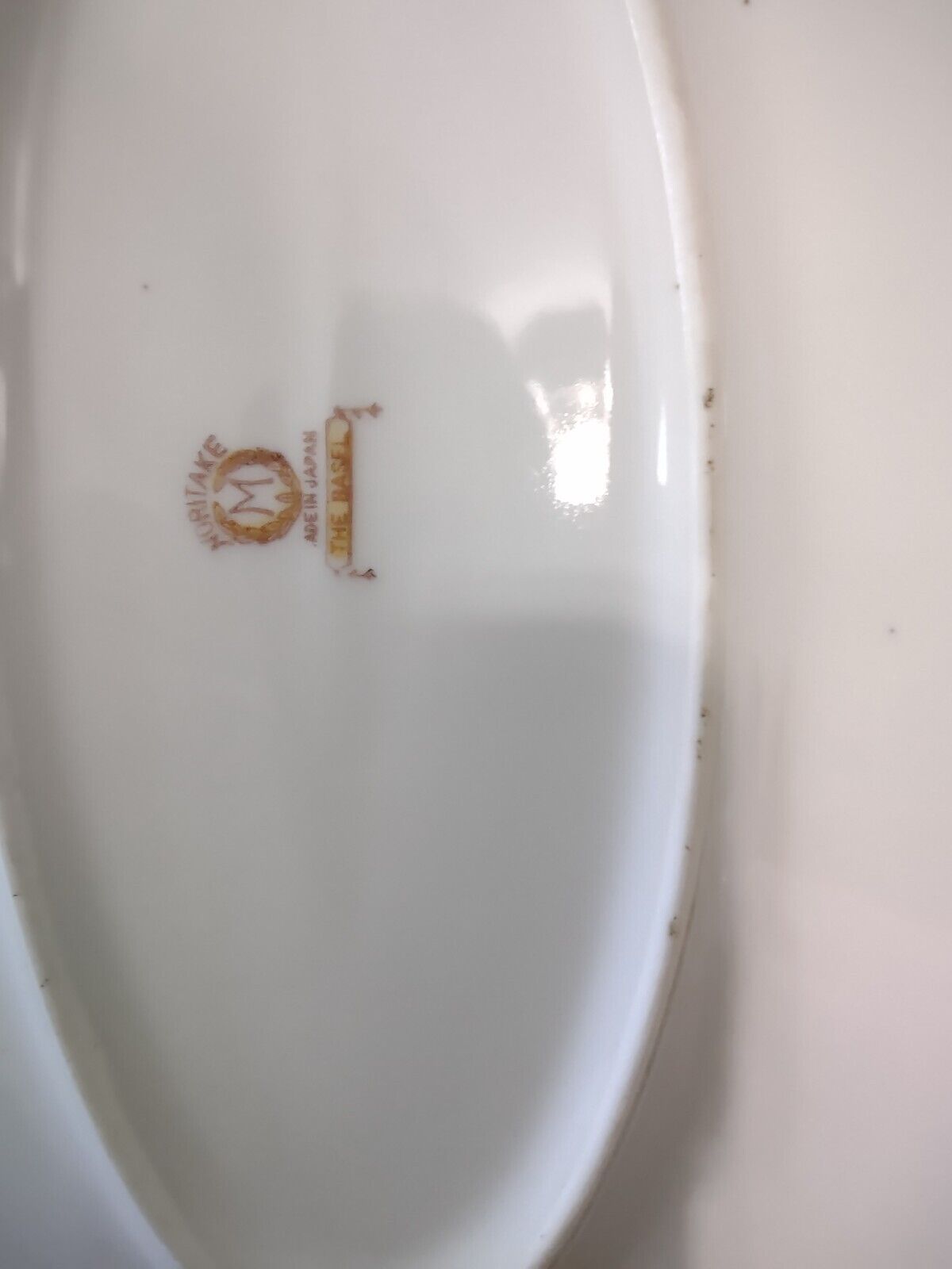 Noritake The Basel Oval Holiday Turkey Serving Platter 16-1/2" Japan (304)
