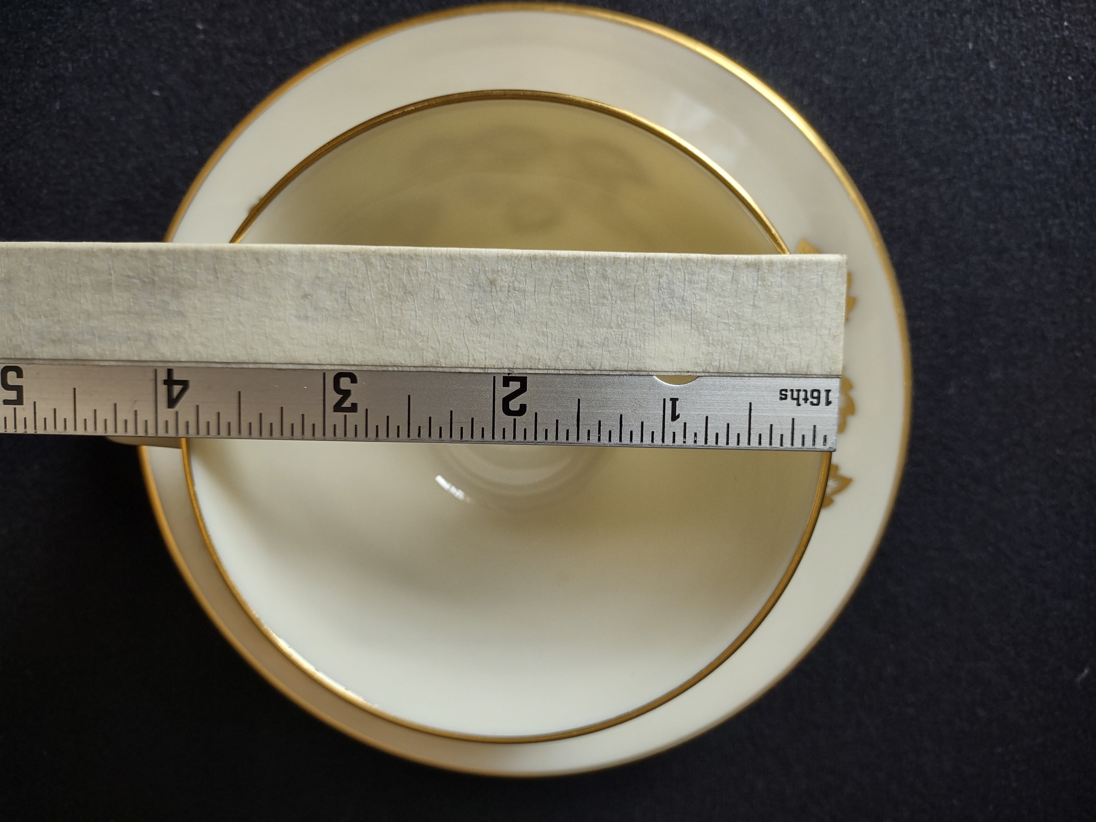 Vintage Lenox Celeste T-426 Tea Cup with Saucer (lot 1897)