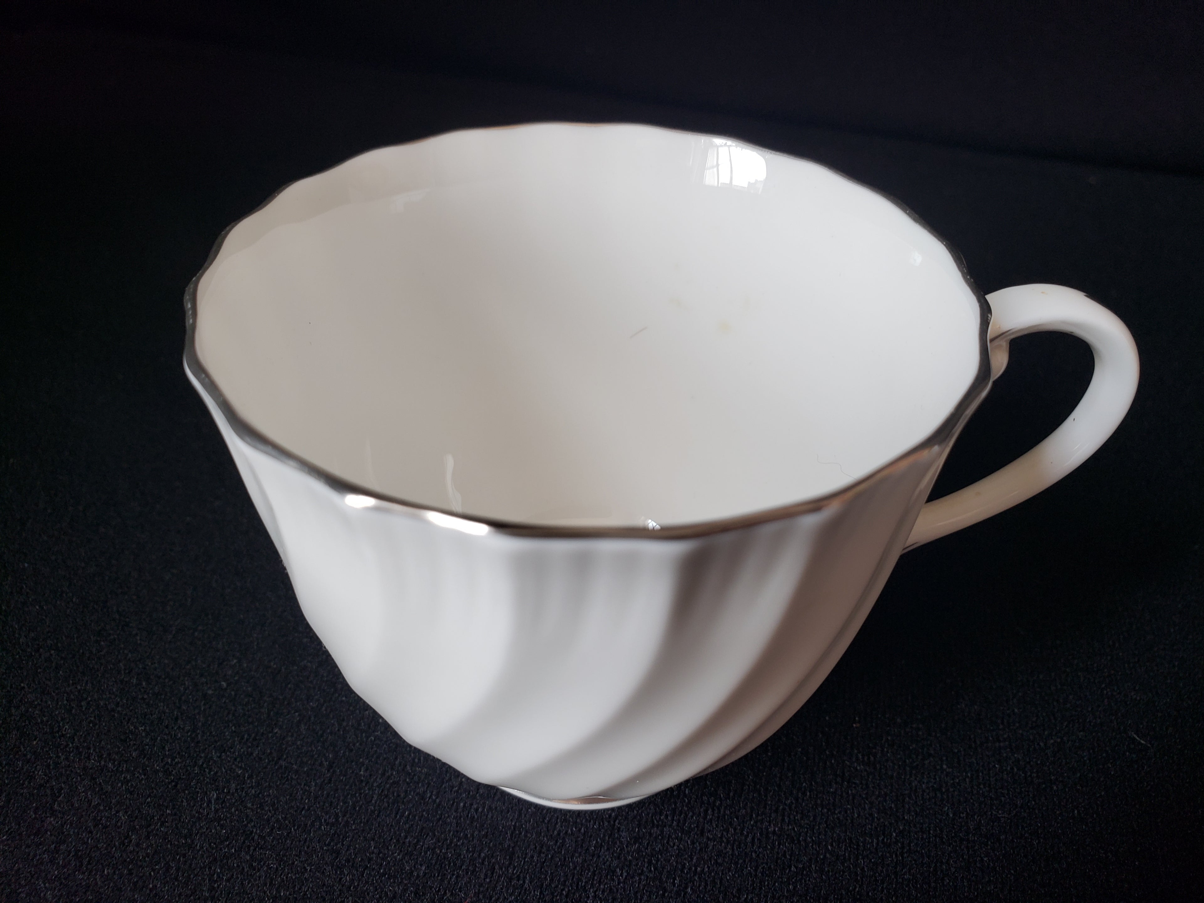 Vintage Royal Worcester Engagement Tea Cup ONLY (lot 2056)