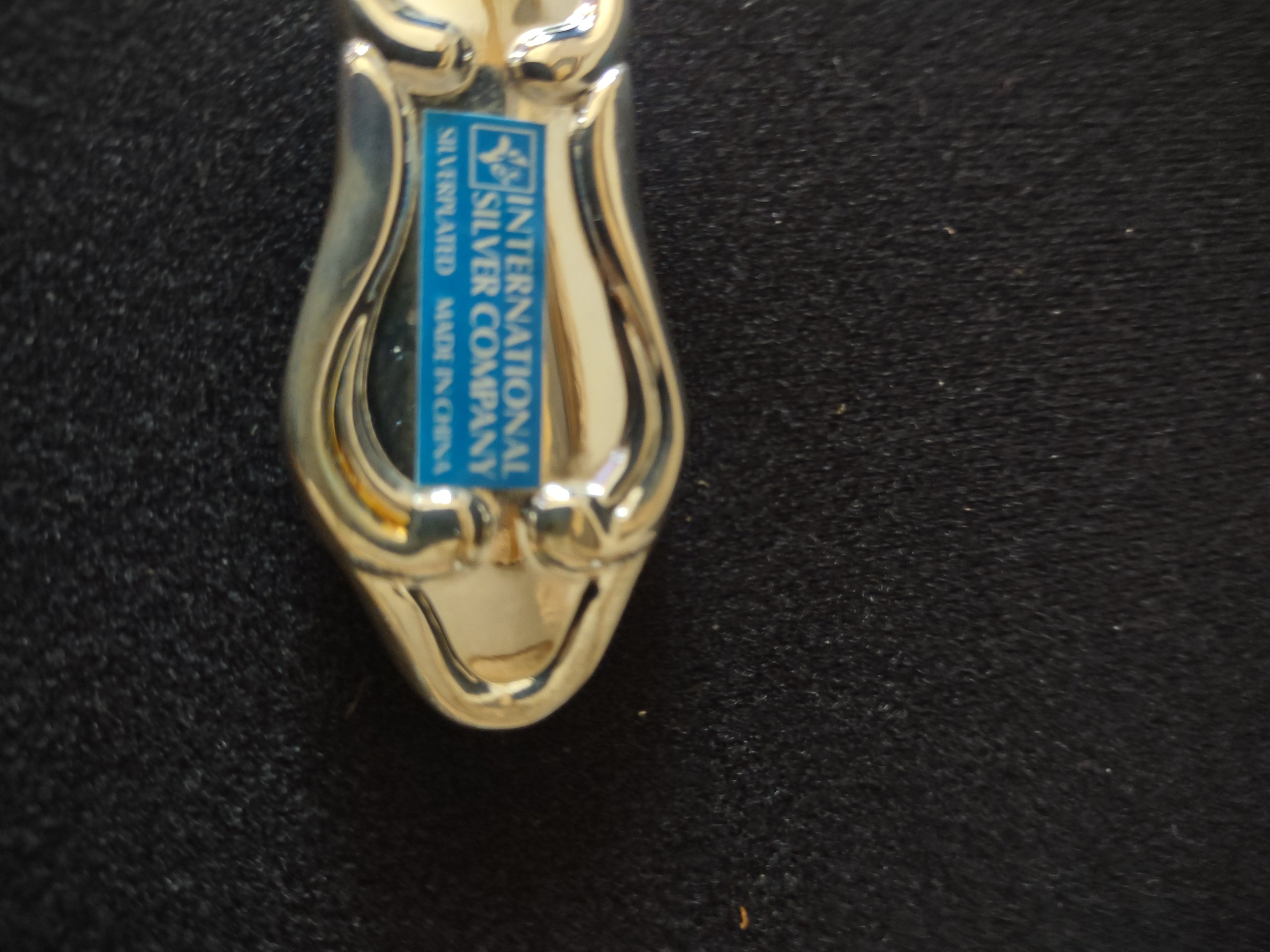 Vintage Silver Plated Engraved Christmas Serving Trowel (Lot 3327)