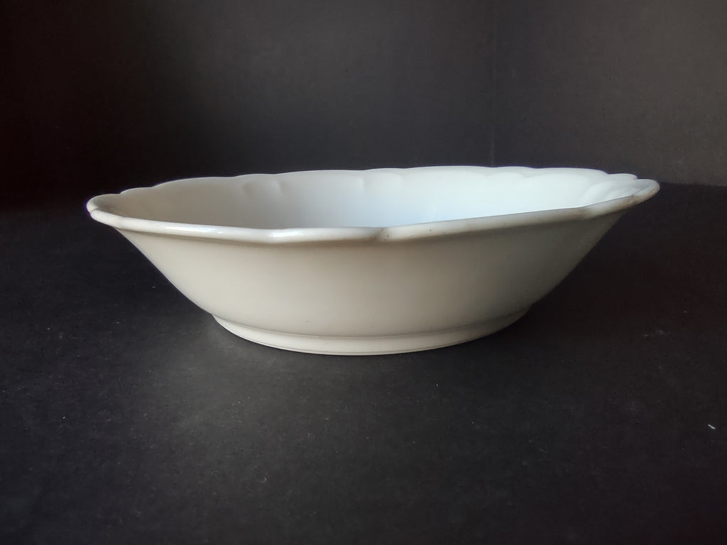 CFH GDM France Limoges Porcelain Bowl 6-1/4" Plain White (lot 1044)