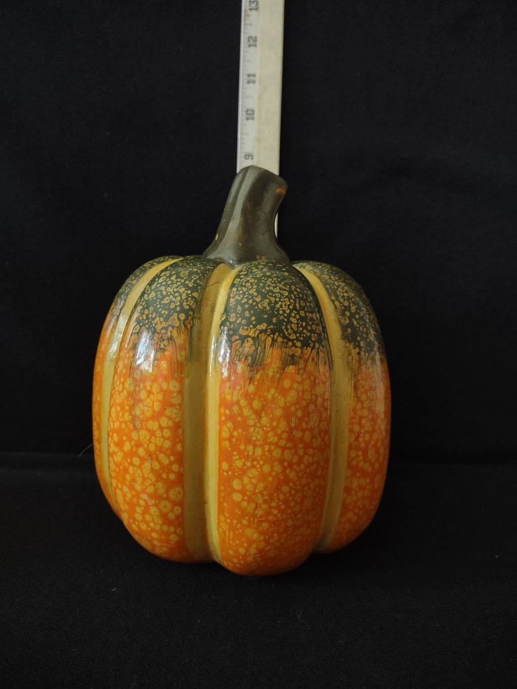 Thanksgiving/Harvest Ceramic Pumpkin (Lot 3117)