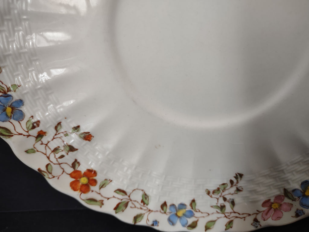 Vintage Copeland Spode Liner Wicker Dale New Stamp English Countryside (Lot 5768