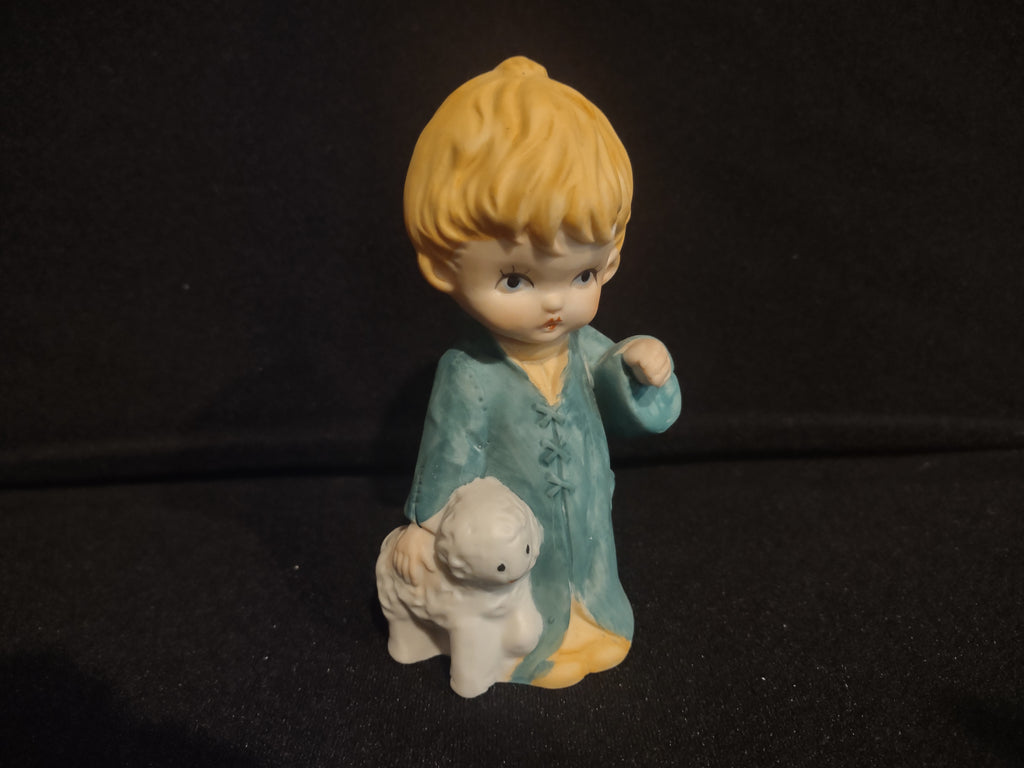 Homco Home Interiors Childrens Nativity Set Shephard Replacement (lot 2435)