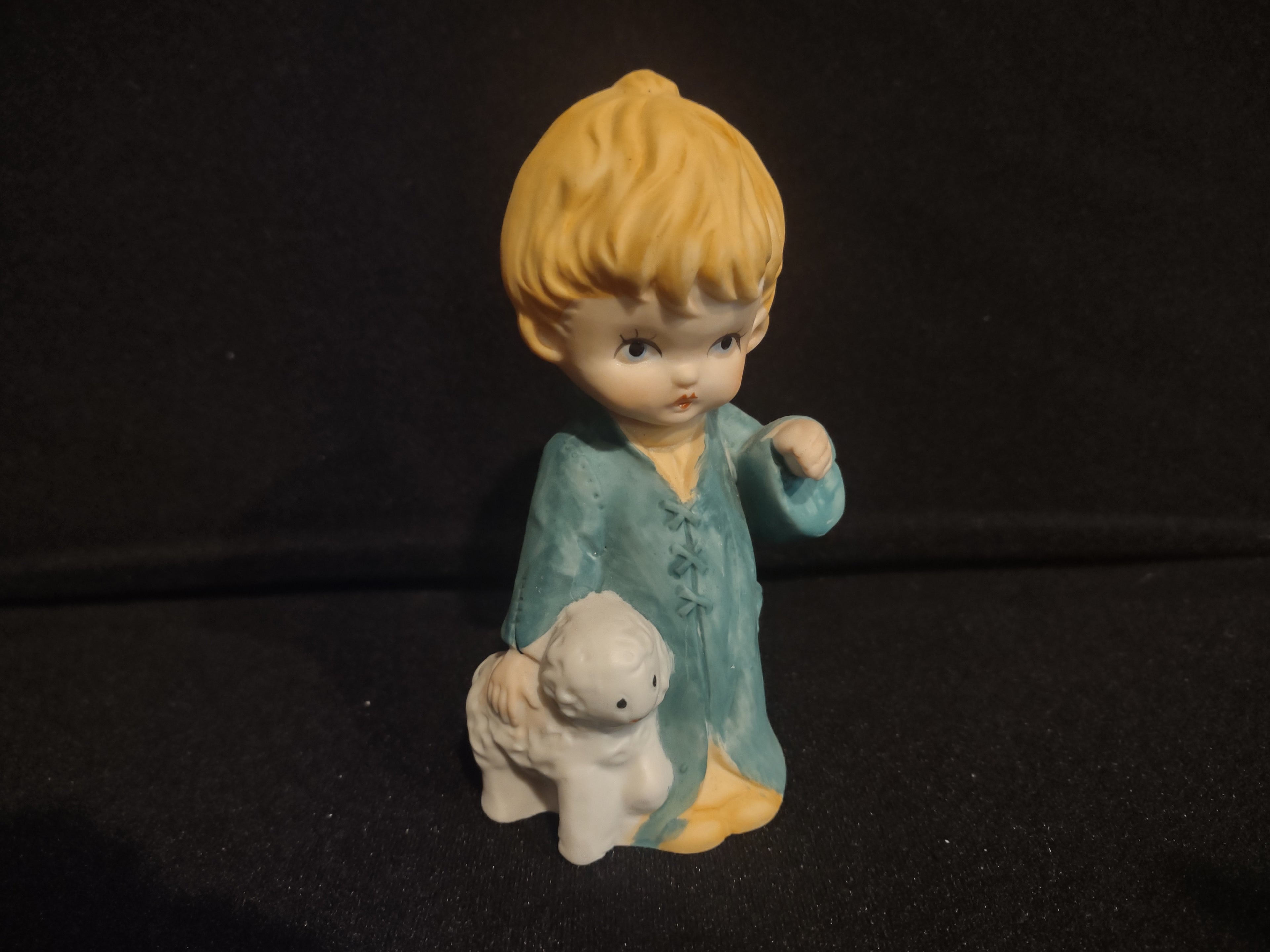 Homco Home Interiors Childrens Nativity Set Shephard Replacement (lot 2435)