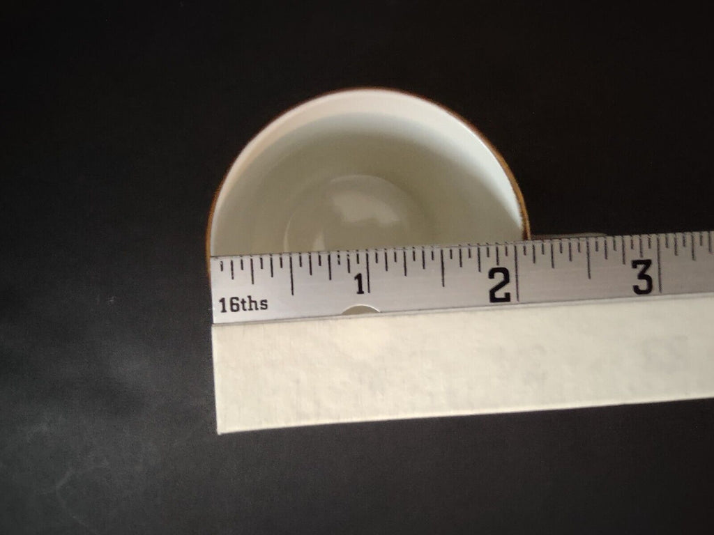 Vintage Coalport Chateau Demitasse Cup Gold Trim Green (lot 513)